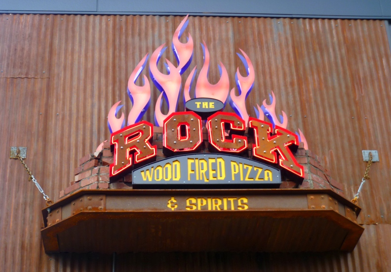 The ROCK WOOD FIRED PIZZA  The Rock Wood Fired Pizza