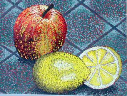 Fabi Artes: Puntillismo