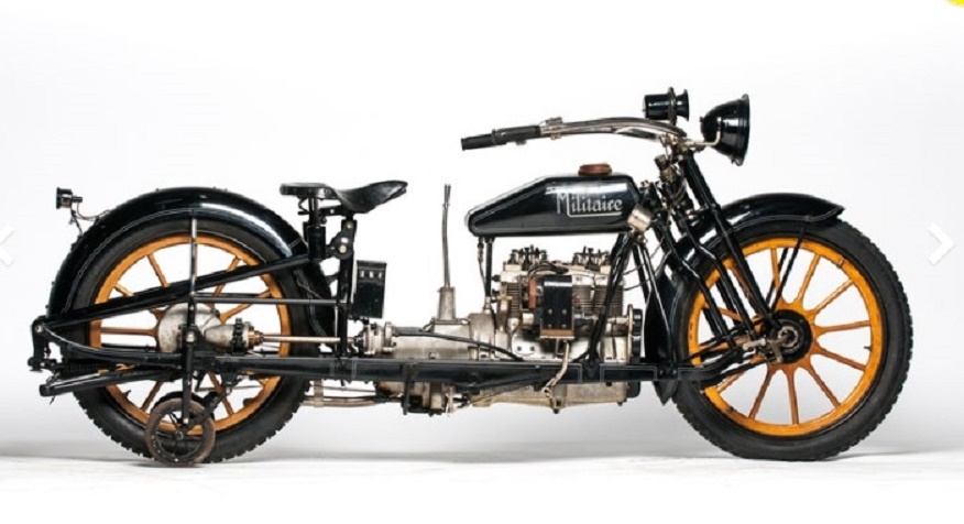 1915 - MILITAIRE - MOTO FRANÇAISE