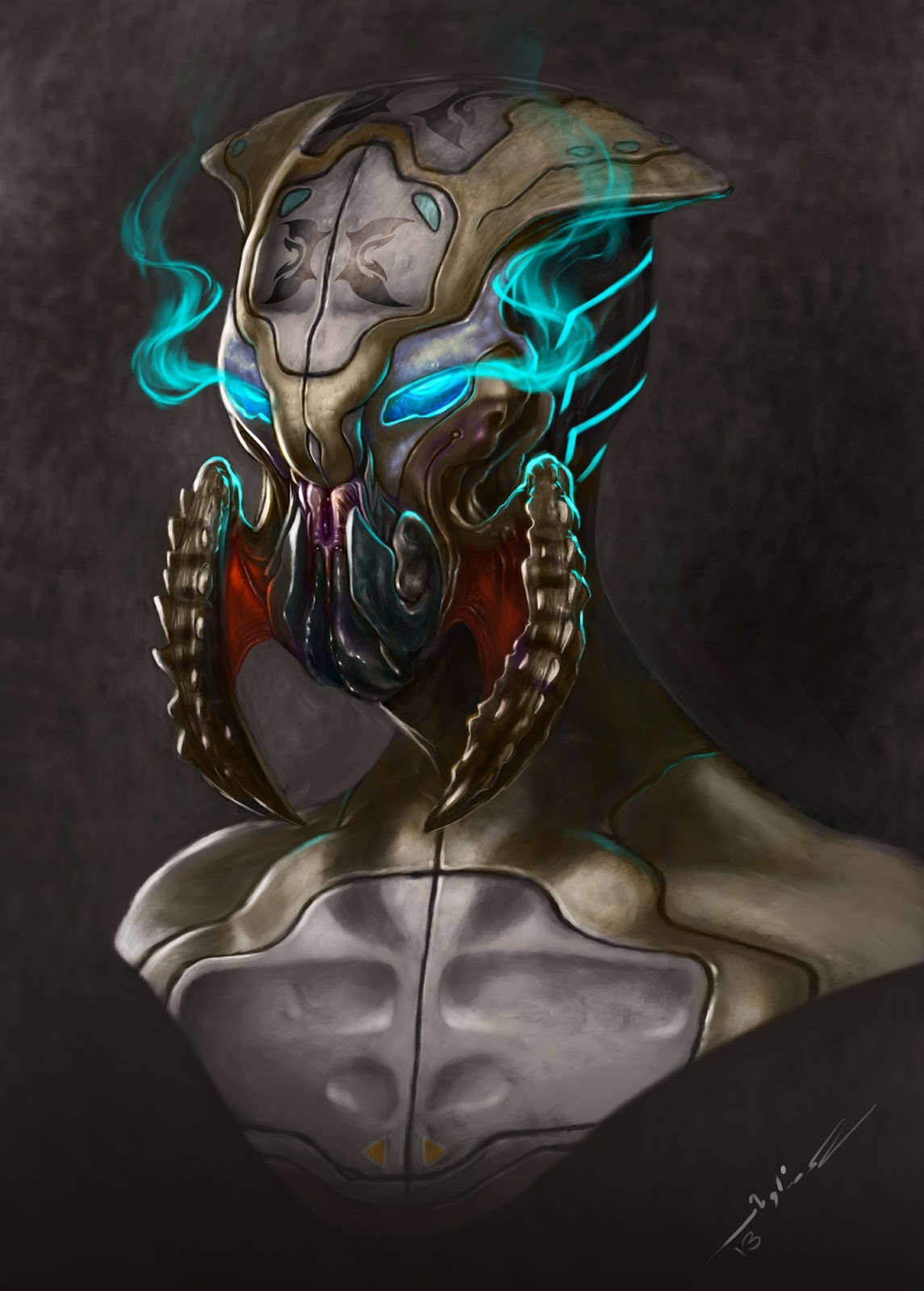 al hasnawi: Bio Creature WIP - 10 steps start to finish