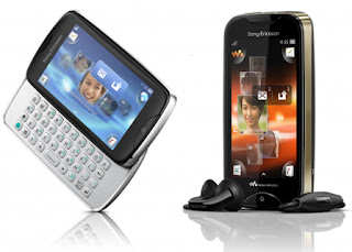 Sony Ericsson Mix Walkman dan Sony Ericsson TXT Pro