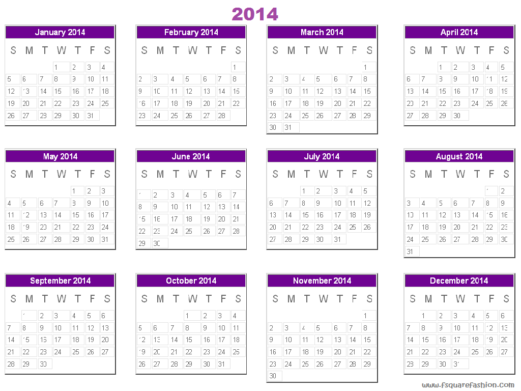 Desk Calendar 2014 Desk Calendar 2014
