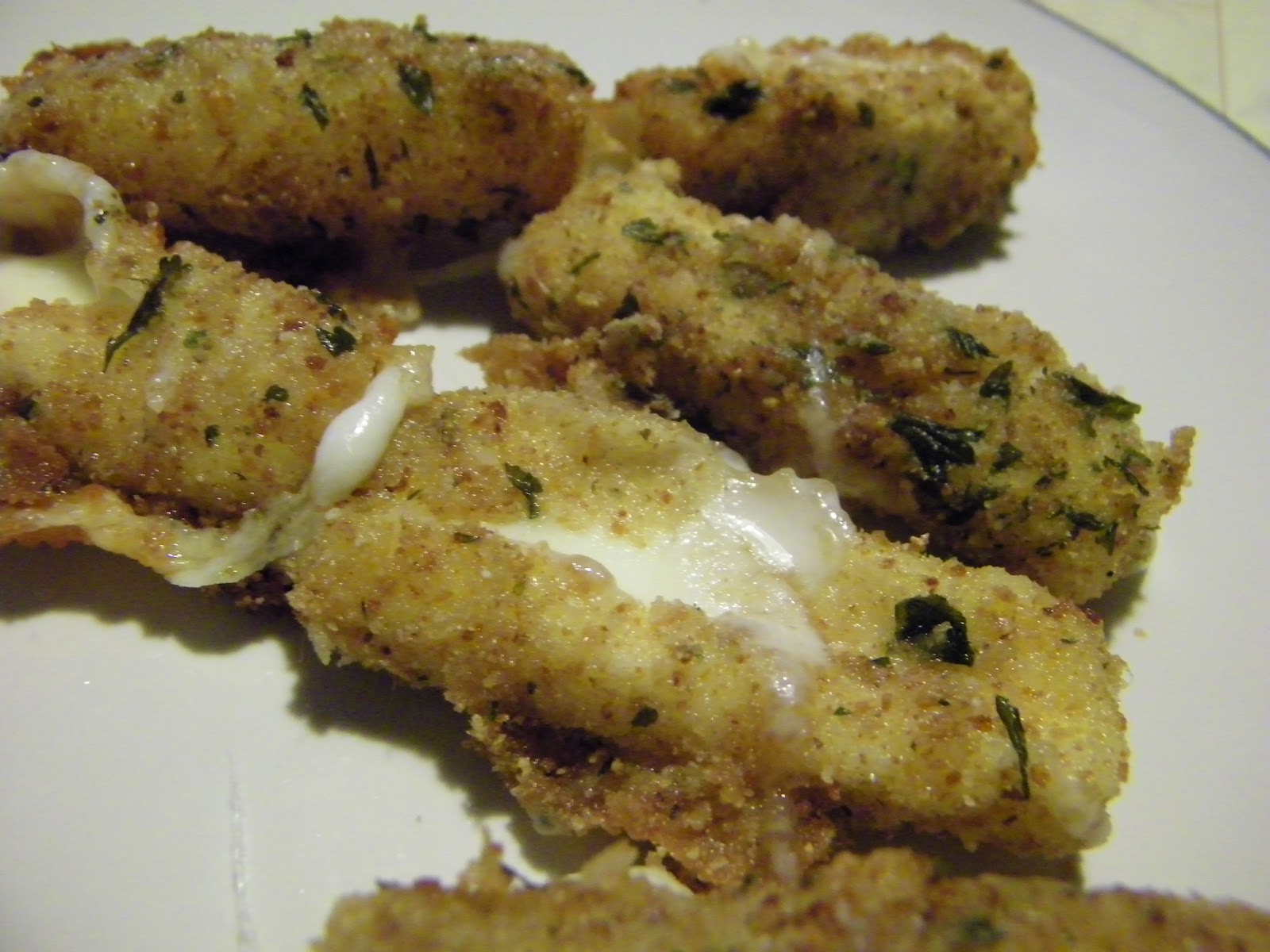 Cooking through Disney Deep Fried Mozzarella