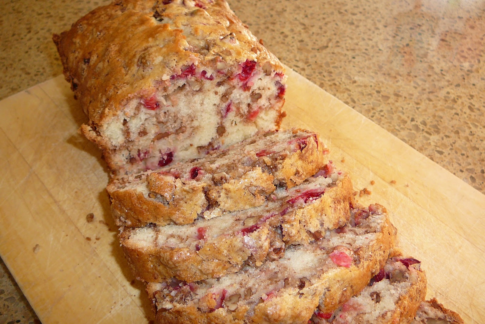 Rise and Bake! Cranberry CinnamonNut Bread