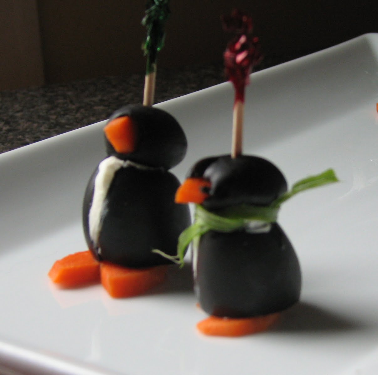 Wren's Nest Can You Handle the Cute? Black Olive Penguins