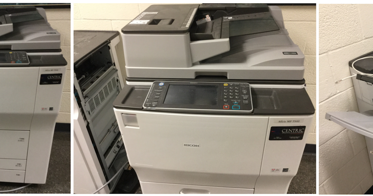 irGRiD Ricoh MP 7502 Copier SR 4060 Finisher Insurance Claim 2013