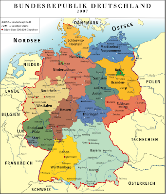 Map of Germany Country Pictures