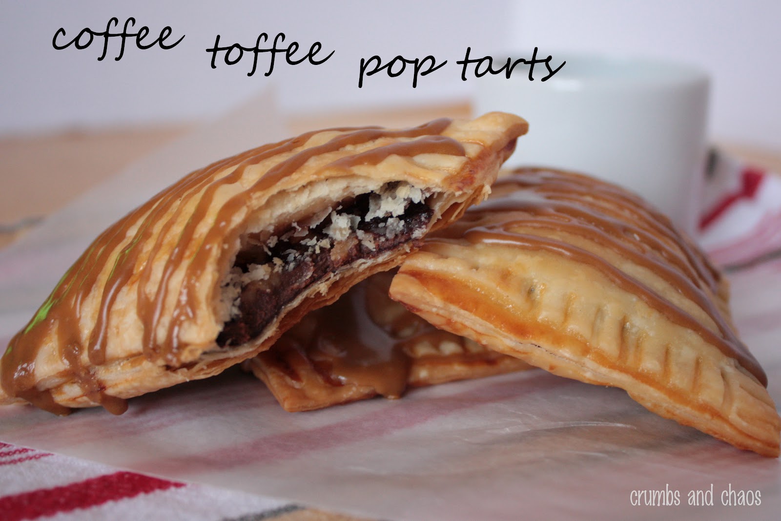 Coffee Toffee Pop Tarts Crumbs and Chaos