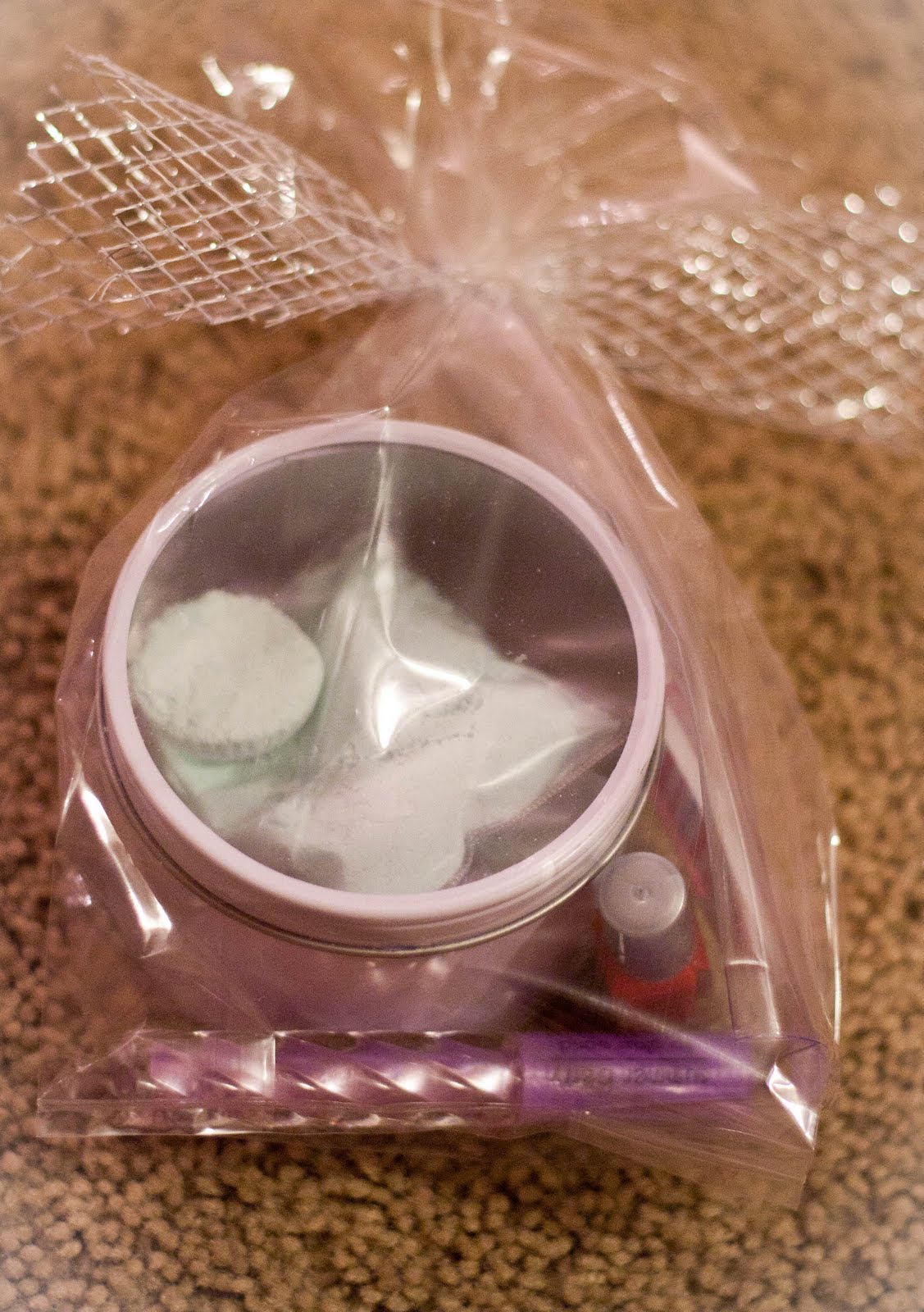 Spa Day Party Favors and Food My Insanity