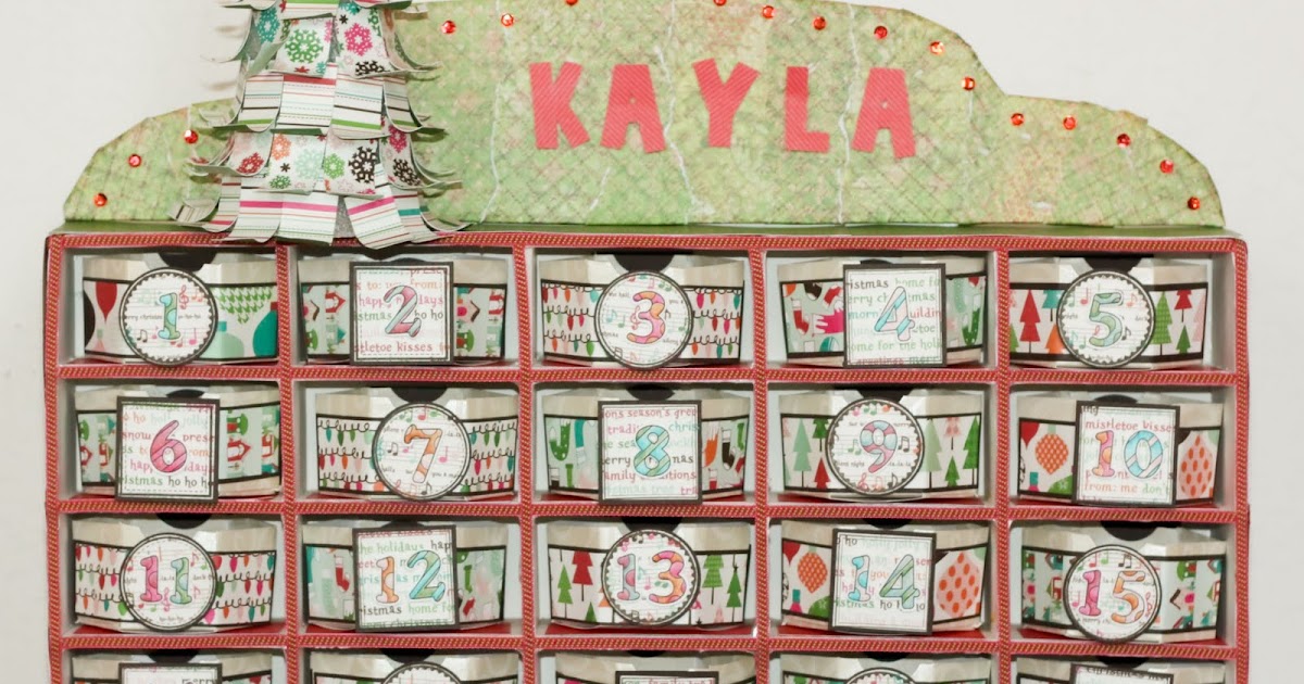 There She Goes: Small Advent Box tutorial and print outs!