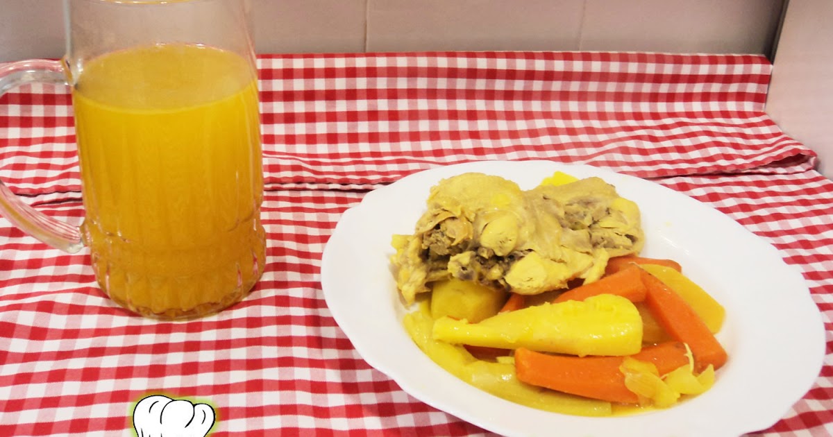 Receta de Caldo de Pollo Recetas de cocina con sabor tradicional