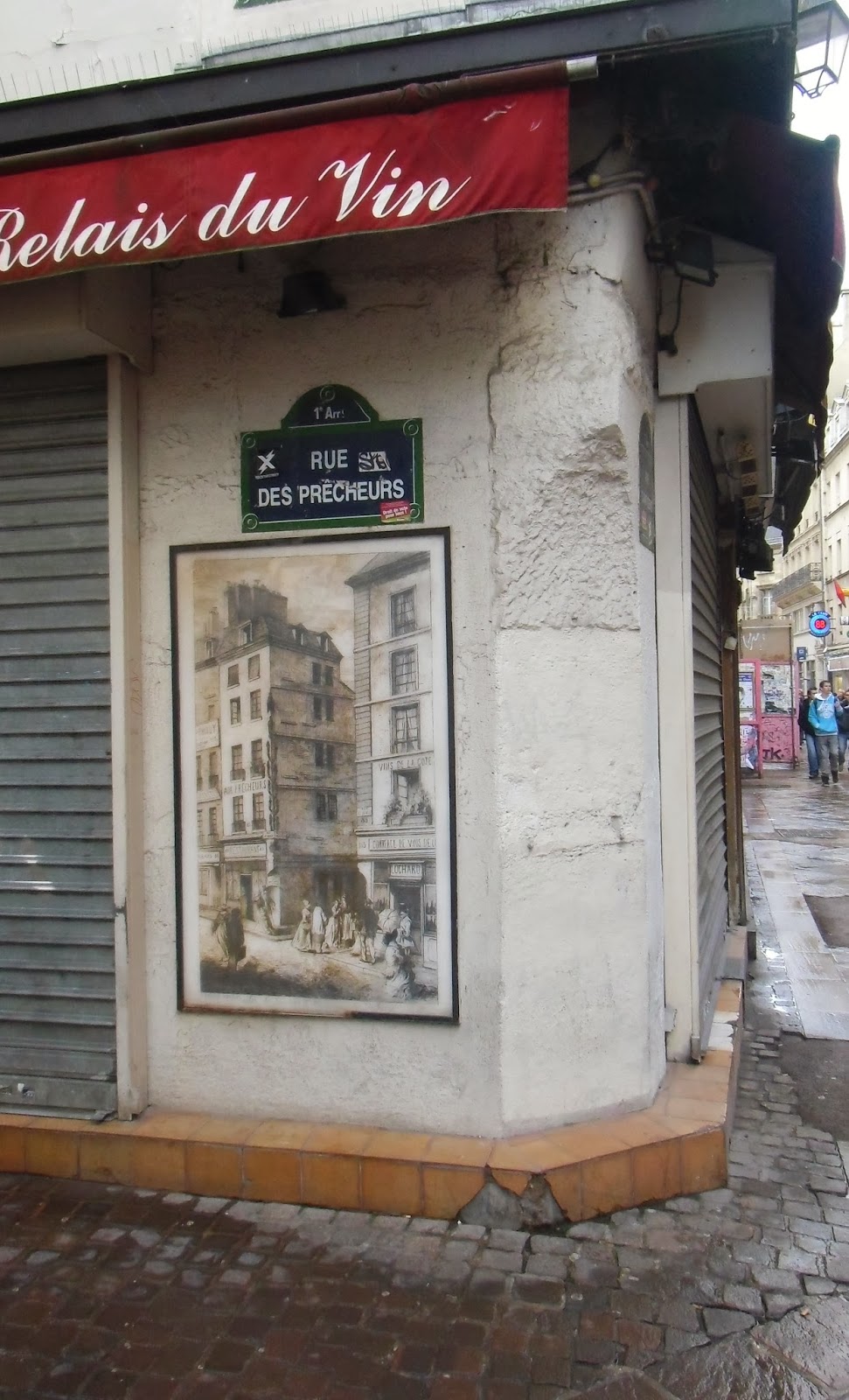Laërte, le père d'Ulysse Rue Saint Denis, PARIS 1er arrondissement