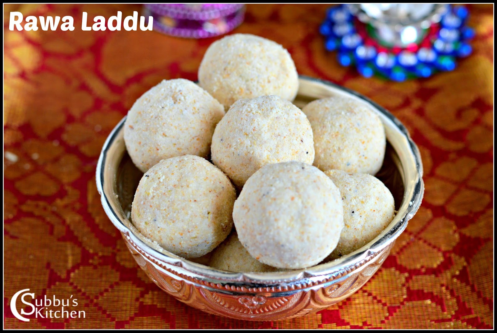 Rawa Laddu(Sooji Laddu) Rawa Laddu(Sooji Laddu)