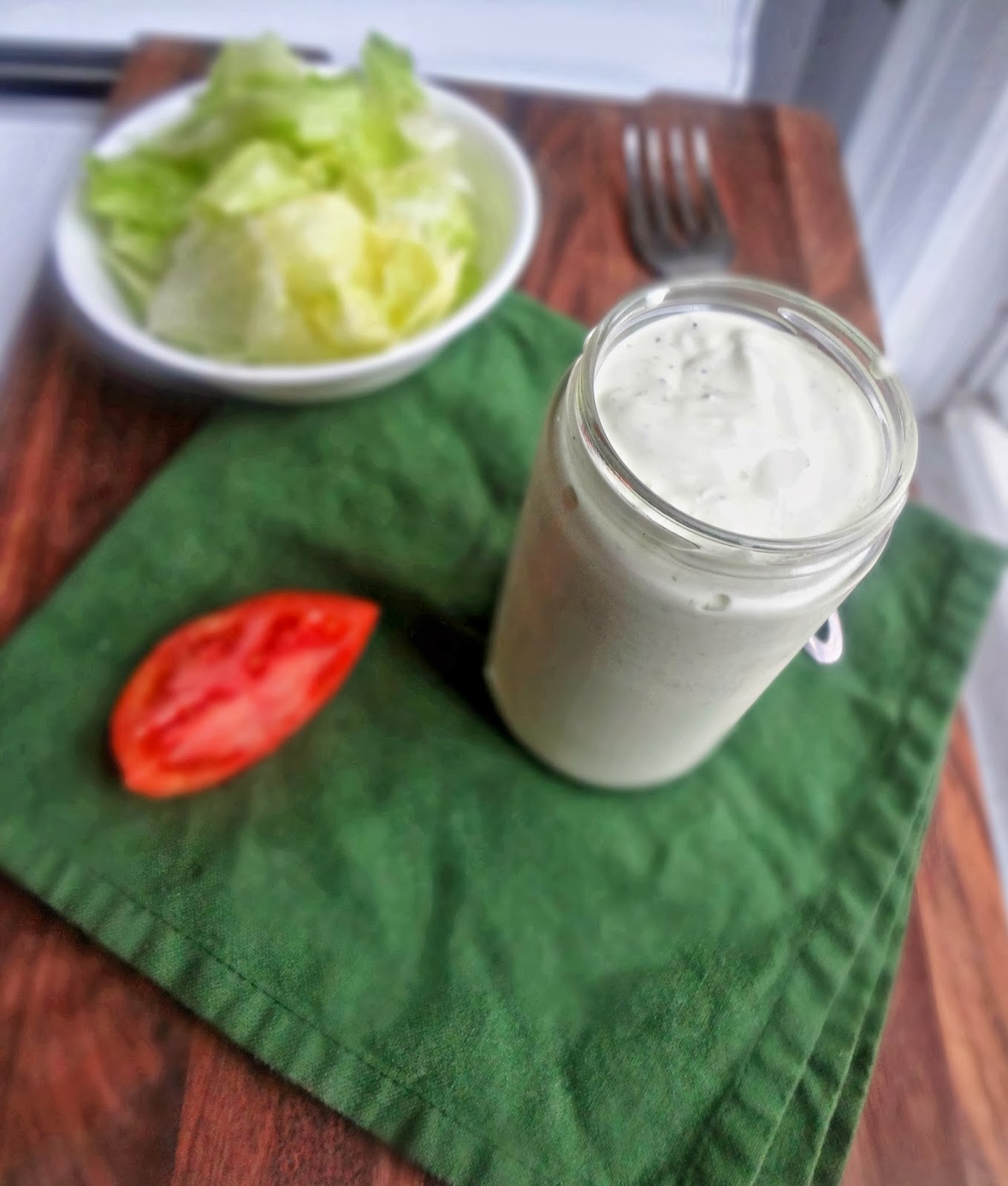 The Cooking Actress Homemade Ranch Dressing