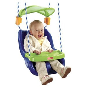Pre-kindergarten toys - Fisher-Price Infant to Toddler Swing with Sunshield (V7597)