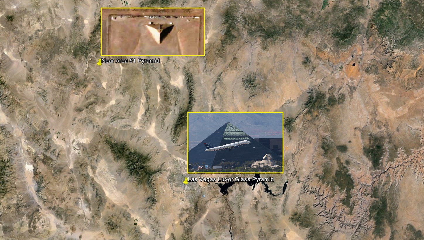 Mystery Deepens After Area 51 Pyramid, Another Pyramid Structure