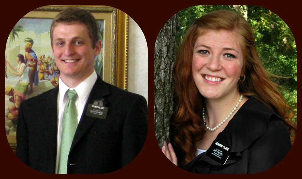 Elder Jason Flake and Hermana Rebecca Flake