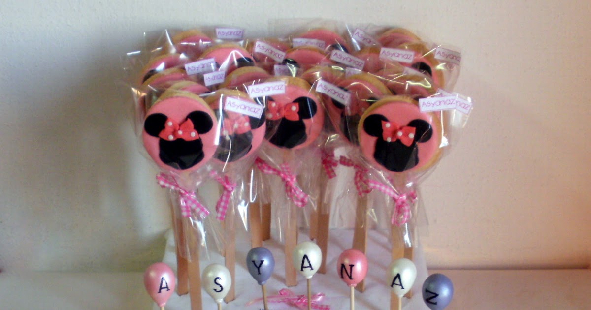 Enn Pasta Minnie Mouse�lu Pasta ve Kurabiye Seti