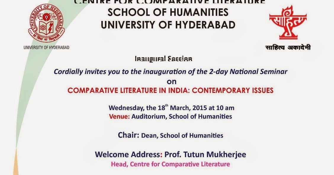 Abu Saleh Comparative Literature In India Contemporary Issues