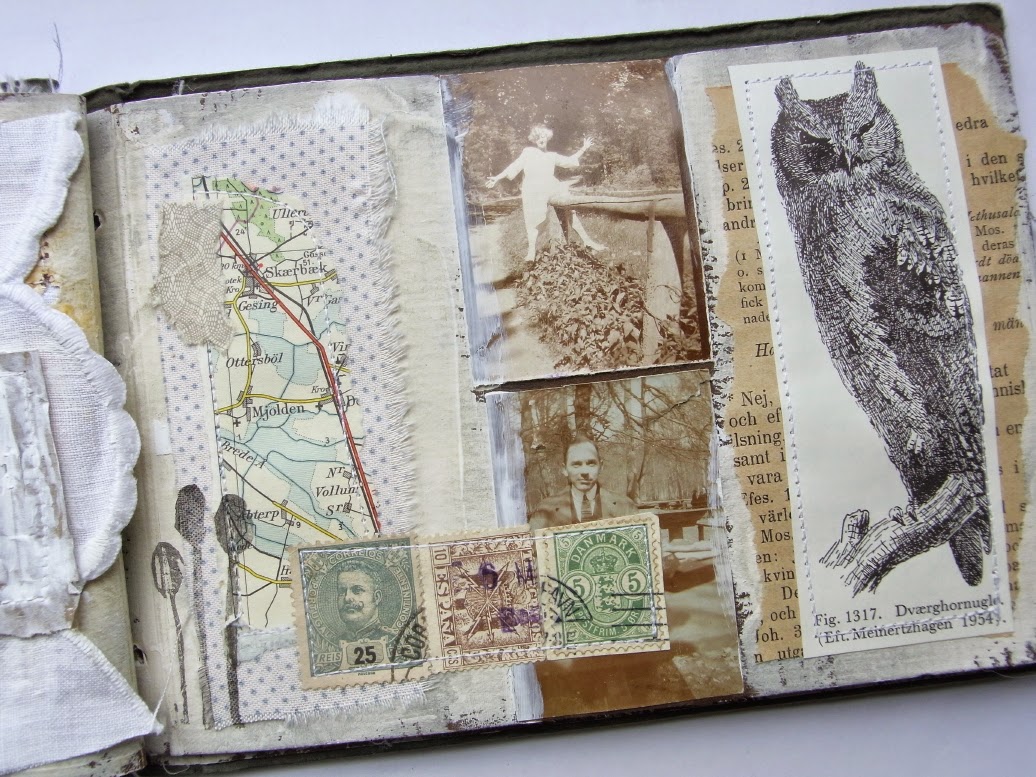 The Studio of Tina Jensen Mixed Media Art Book