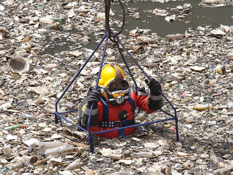Mexico City Sewage Diver Mexico City Sewage Diver