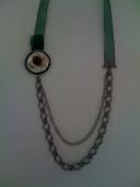 Collar lazo verde