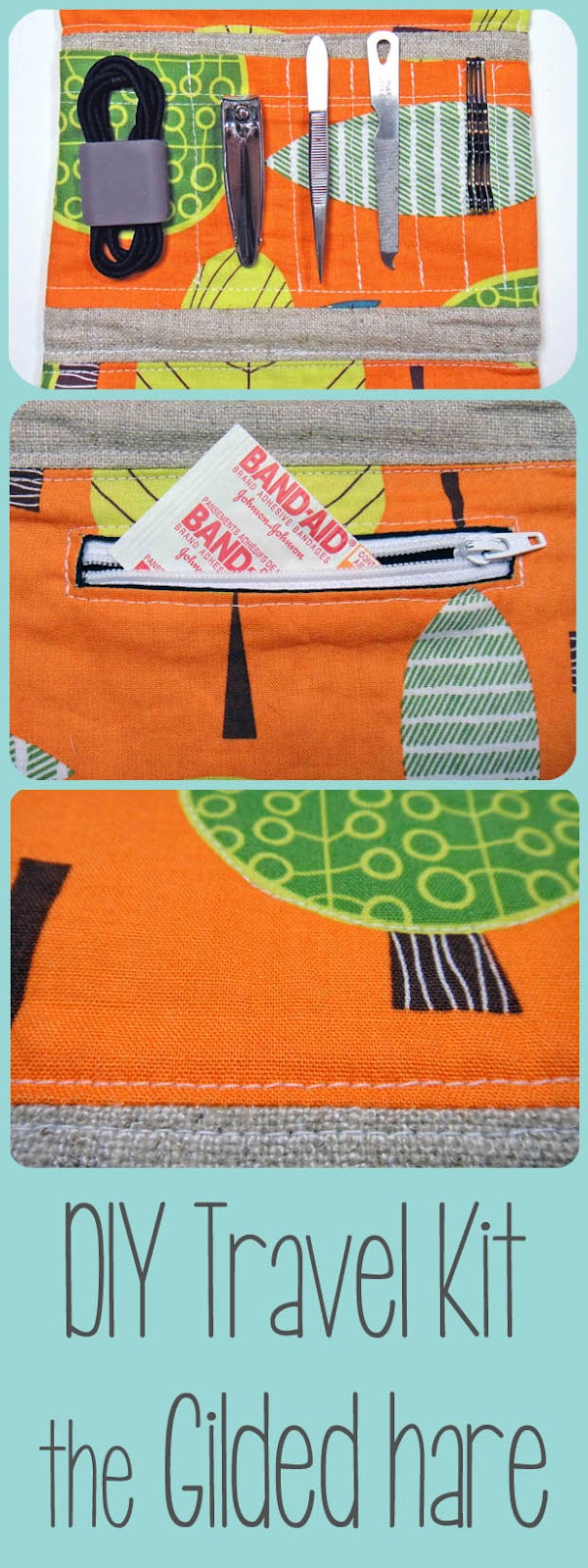 The Gilded Hare diy travel kit