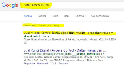 Jasa SEO page one Google