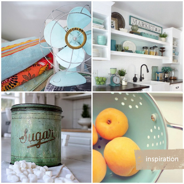 fourteen feet ceilings Seafoam Kitchen Styling