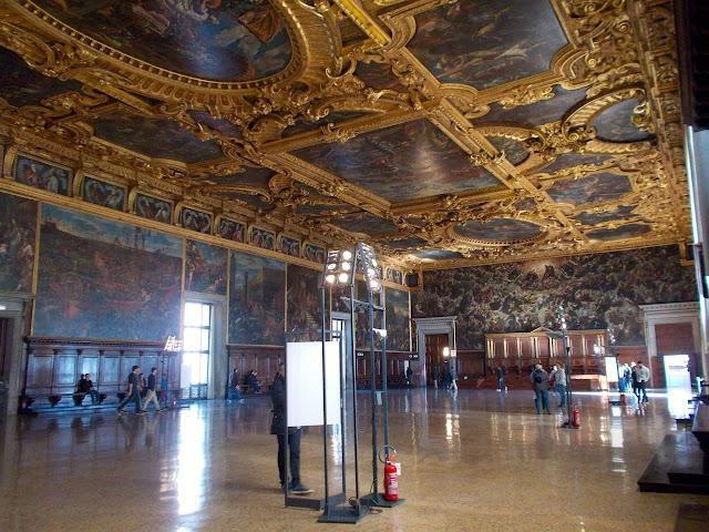 doge's palace election room venice