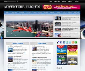 Adventure Flights WordPress Theme