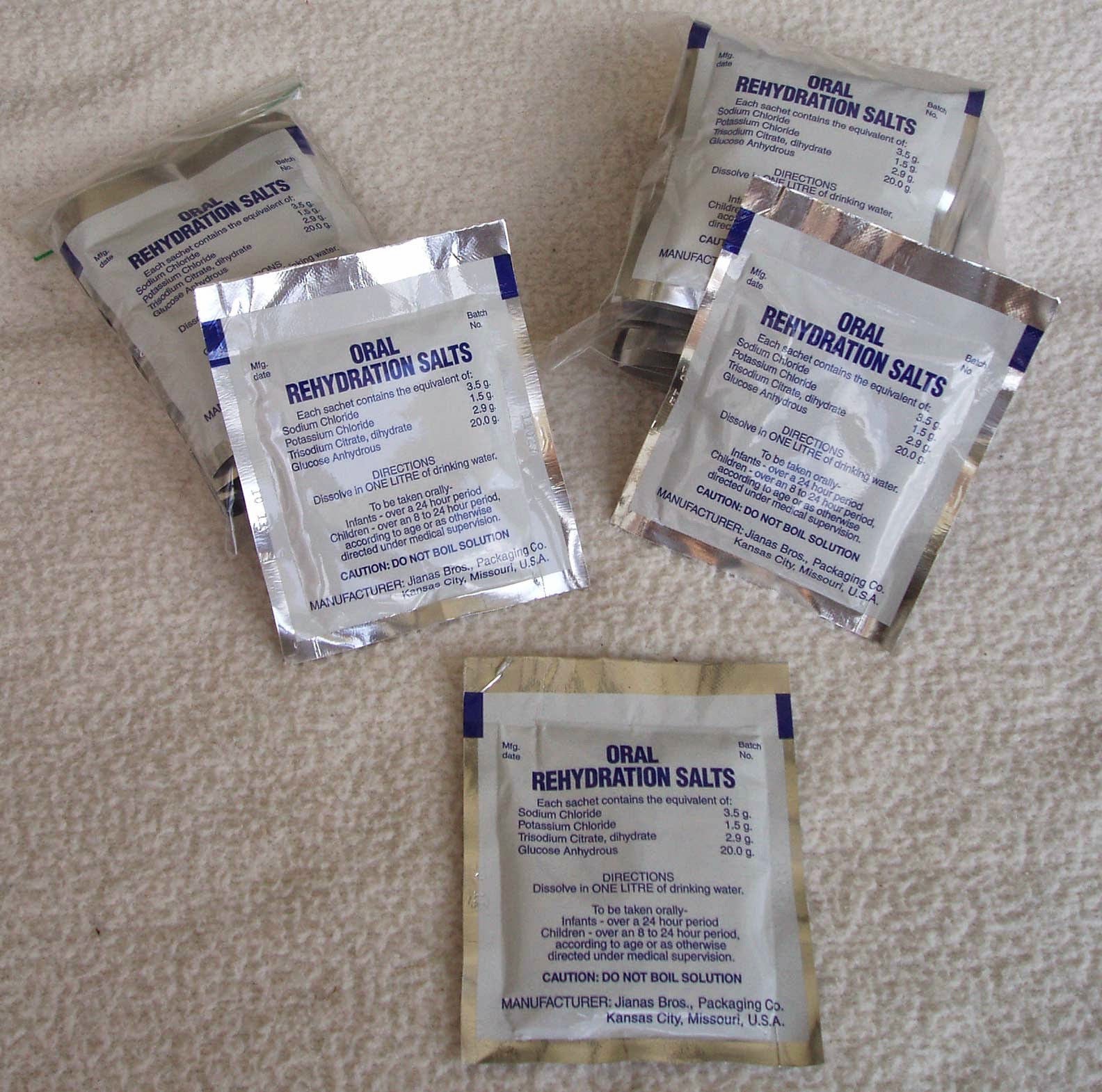 webbingbabel Jianas Bros Oral Rehydration Salts 27.9 gm Foil Packet