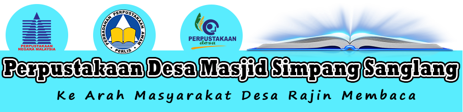 Perpustakaan Desa Masjid Simpang Sanglang Perlis.