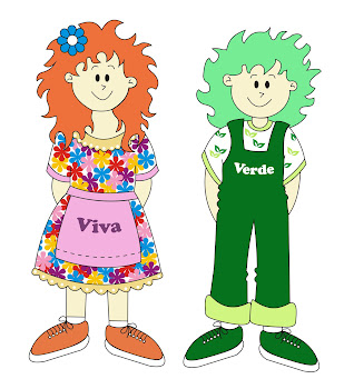 Personagens do Projeto Viva-Verde