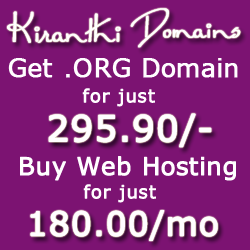 Kiranthi Domains - Domain Registration, Web Hosting, SSL Certificate