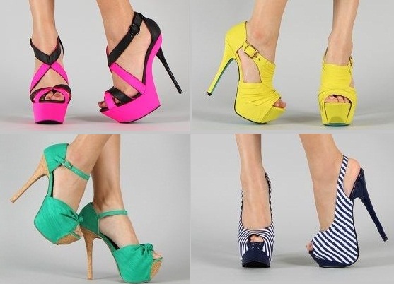 scarpin fechado na frente