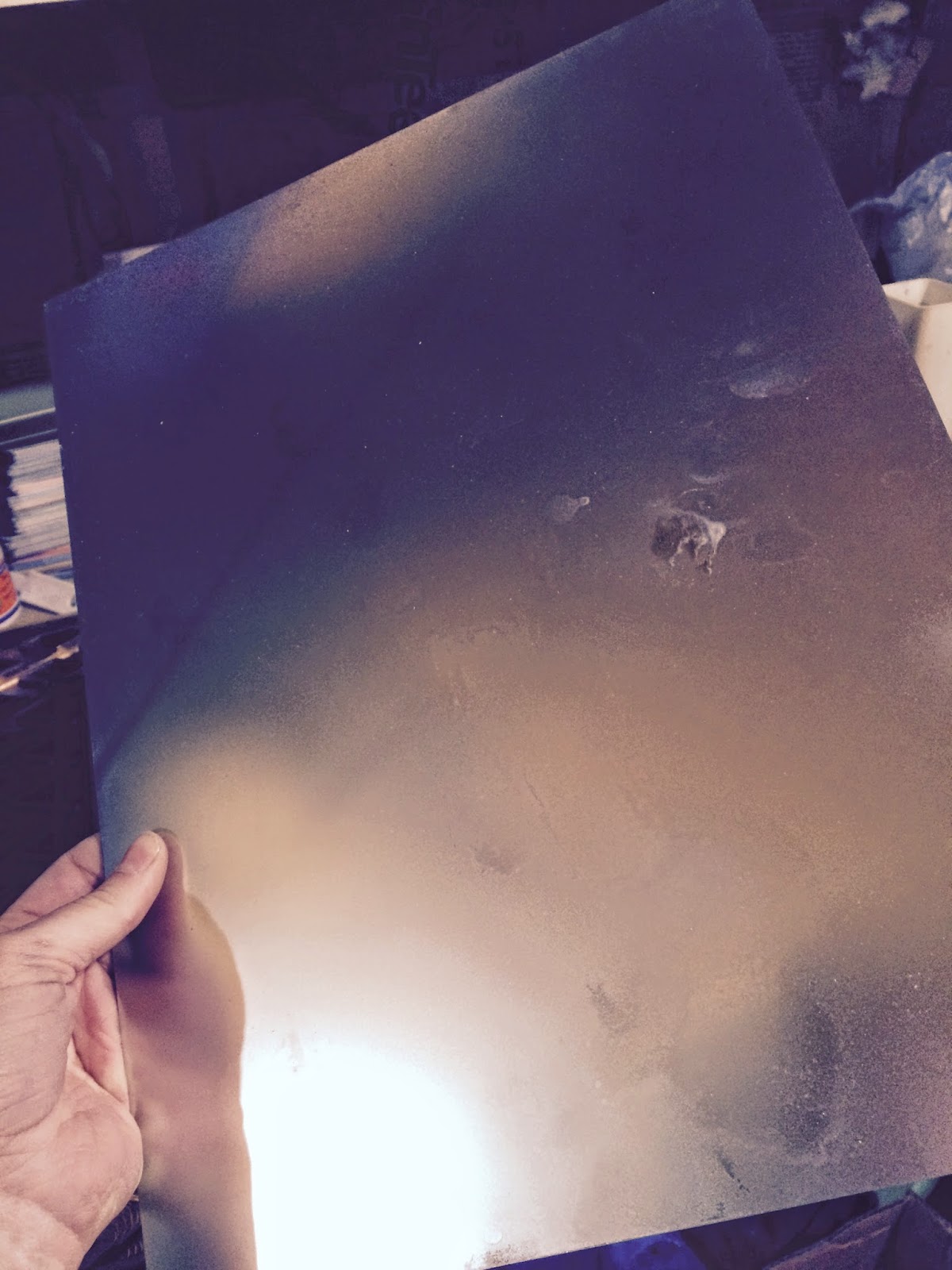 {DIY} Mirror Effect Spray Paint Creating Our Family Tree