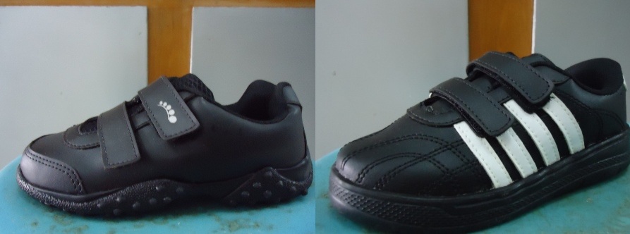 tenis escolar preto velcro