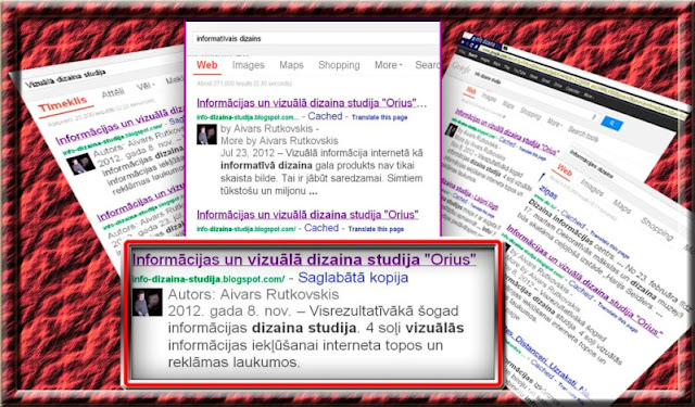 Labākais info dizains dod augstākos reitingus arī studijas web lapām