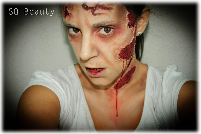 Maquillaje Halloween Zombie FX The Walking Dead Makeup Silvia Quiros