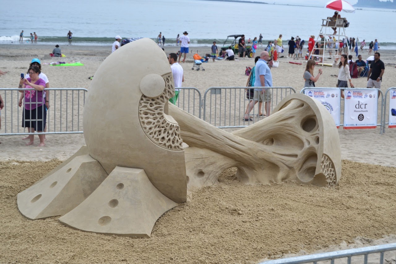 Sea, Sand and Sky Revere Beach Sand Sculpting Festival
