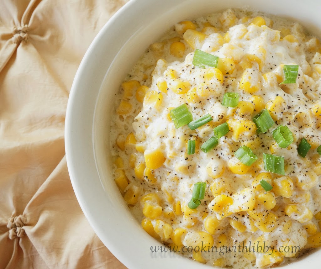 slow cooker creamed corn {slow cooker monday}