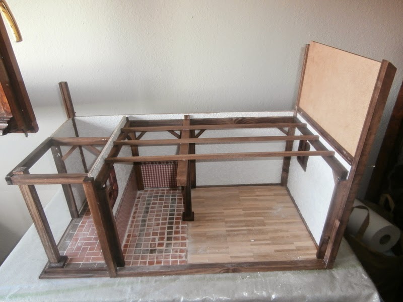 casa de muñecas rustica