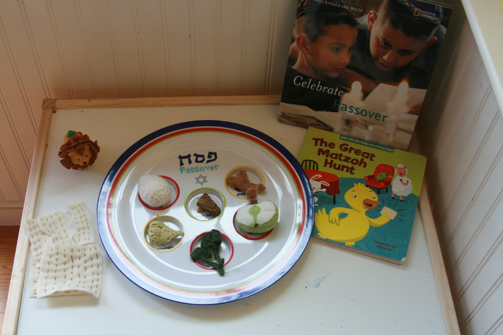 Learn, Baby, Learn! Passover Activity Seder Plate