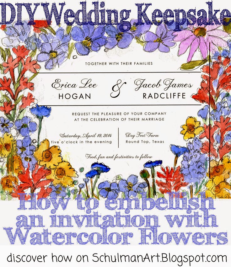 DIY wedding keepsakes learn how on http://schulmanart.blogspot.com/2014/05/diy-wedding-gifts.html