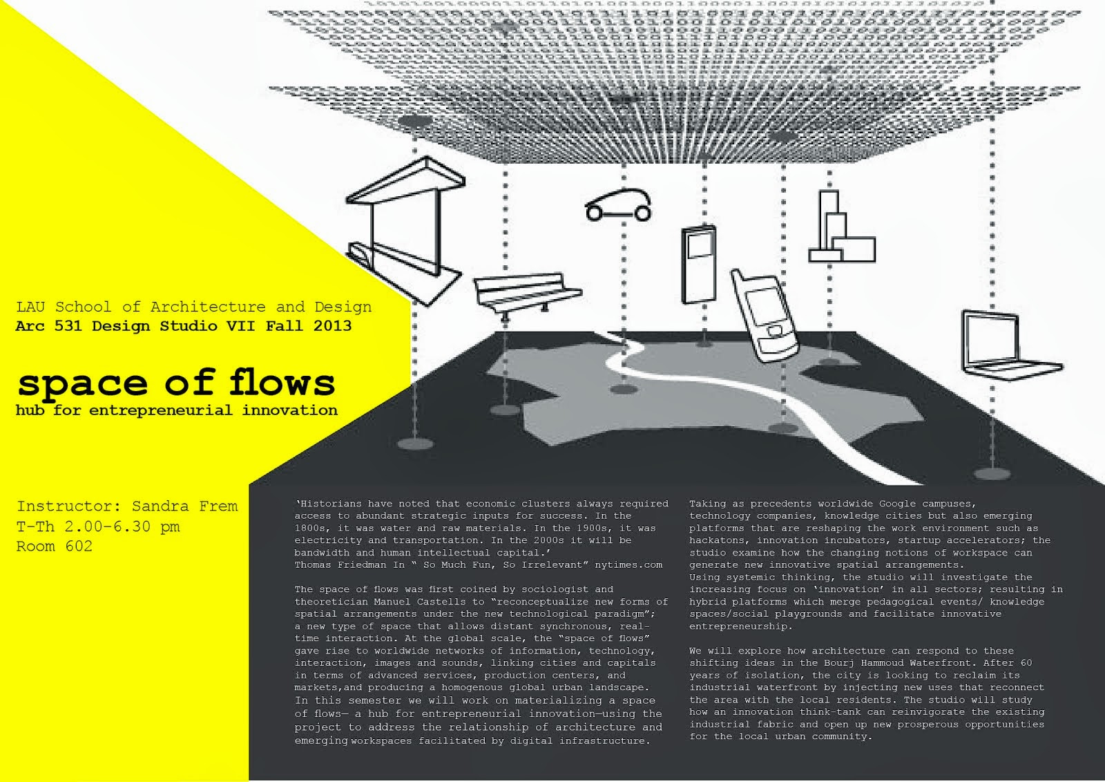 space of flows