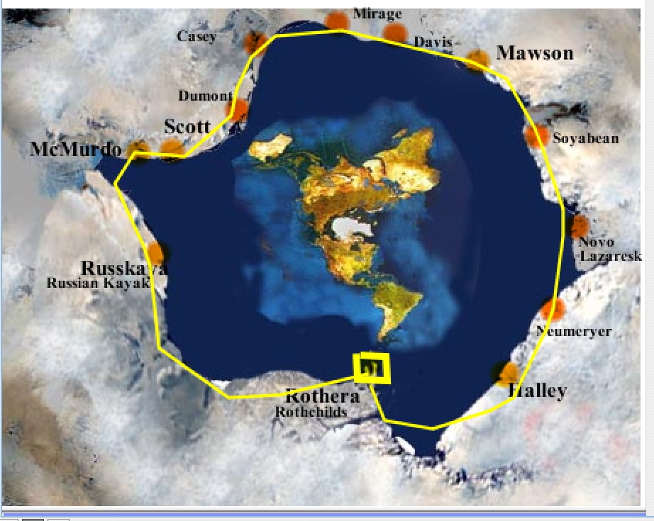 Circumnavigation of Antarctica to Decide if Earth is Global or Flat 