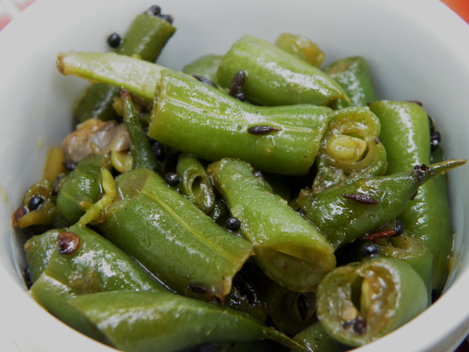 The Cooking Curmudgeon Indian Spiced Green Beans