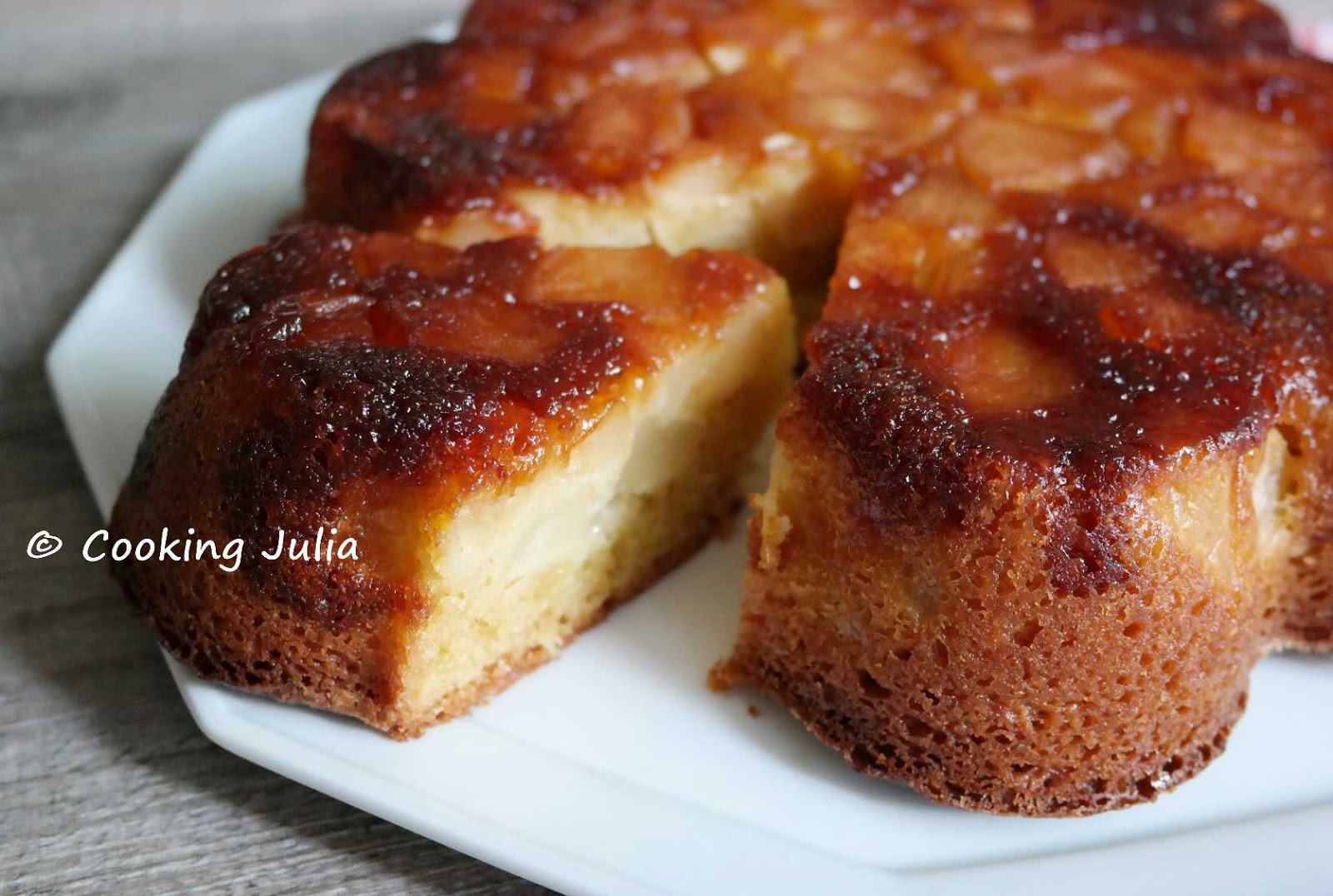 Cooking Julia Gateau Renverse Aux Pommes