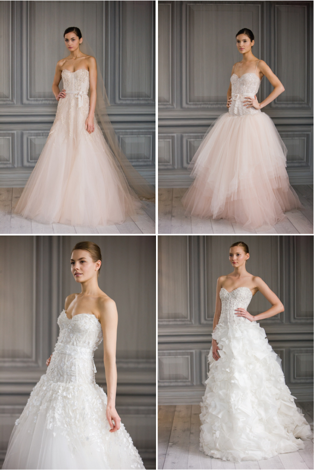 NYC Bridal Market Monique Lhuillier Spring 2012 Belle the Magazine